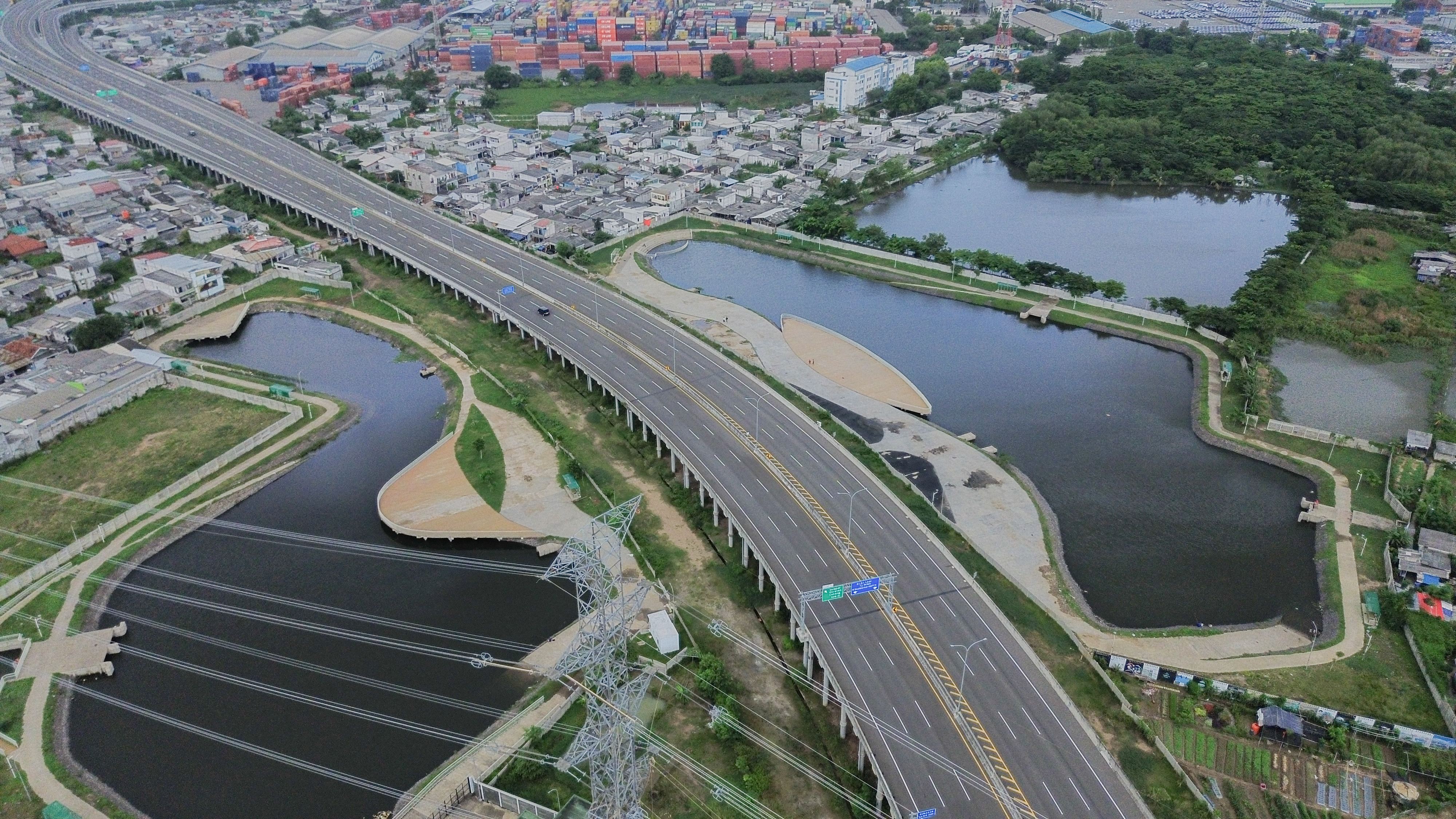 Highlight Waduk Rawa Malang, Kecamatan Cilincing, Jakarta Utara